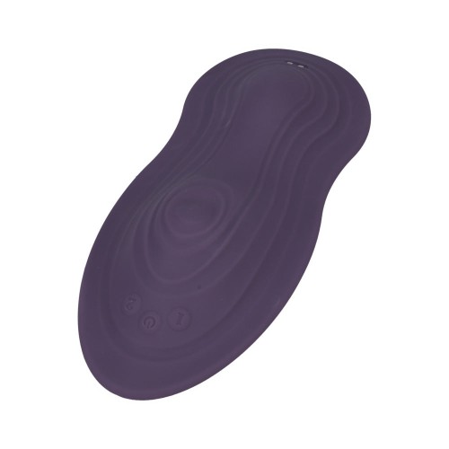 Asiento de Placer iRide Throb Recargable Púrpura Polvoriento