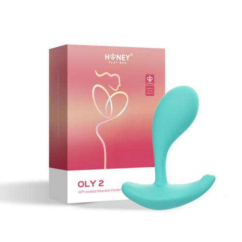 Vibrador Reversible Oly 2 de Honey Play Box - Diversión Controlada por APP