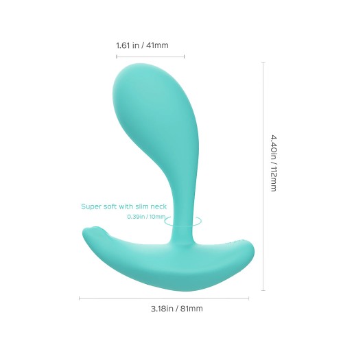 Vibrador Reversible Oly 2 de Honey Play Box - Diversión Controlada por APP