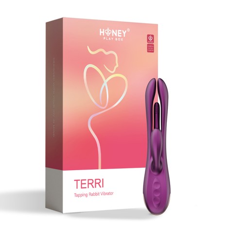 Vibrador Conejo Tapping de Dedo Kinky Controlado por App Honey Play Box