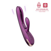 Vibrador Conejo Tapping de Dedo Kinky Controlado por App Honey Play Box