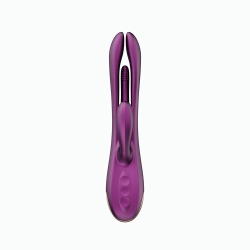 Vibrador Conejo Tapping de Dedo Kinky Controlado por App Honey Play Box