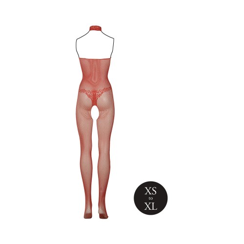 Le Desir Bodystocking de Encaje y Red - Atuendo Íntimo