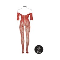 Bodystocking de Encaje de Manga Larga Le Desir