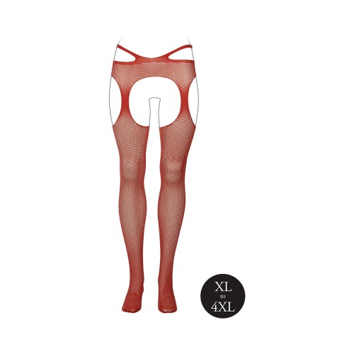 Strappy Waist Suspender Pantyhose by Le Desir