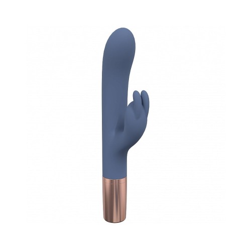 Vibrador Conejito de Silicona Recargable LoveLine Azul/Grey