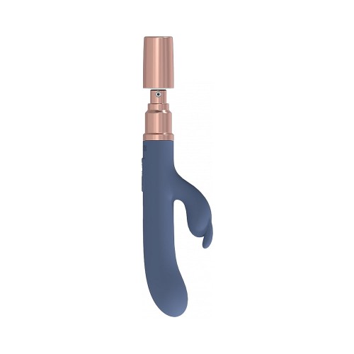 Vibrador Conejito de Silicona Recargable LoveLine Azul/Grey