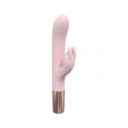 Vibrador Conejito LoveLine Traveler de Silicona Recargable Resistentes al Agua Rosa