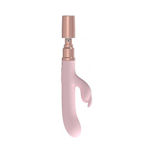 Vibrador Conejito LoveLine Traveler de Silicona Recargable Resistentes al Agua Rosa