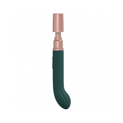 Vibrador Silicona G-Spot LoveLine Traveler - Verde Bosque