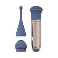 Vibrador Recargable LoveLine The Thrill Wand Azul