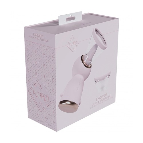 Pumped Exquisite Rechargeable Vulva & Breast Pump