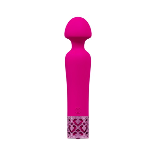 Royal Gems Scepter Rechargeable Vibrator Pink