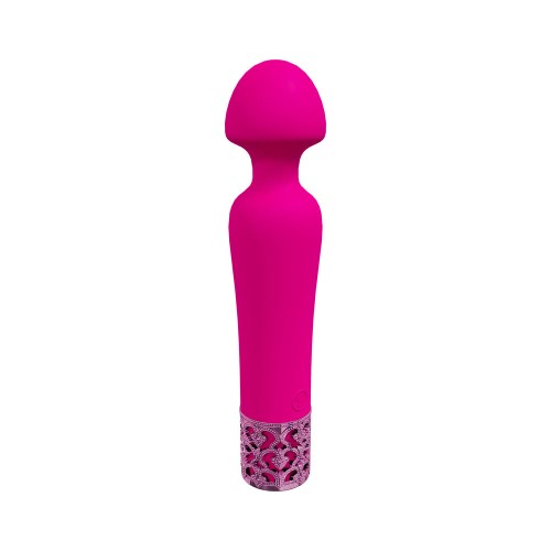 Royal Gems Scepter Rechargeable Vibrator Pink