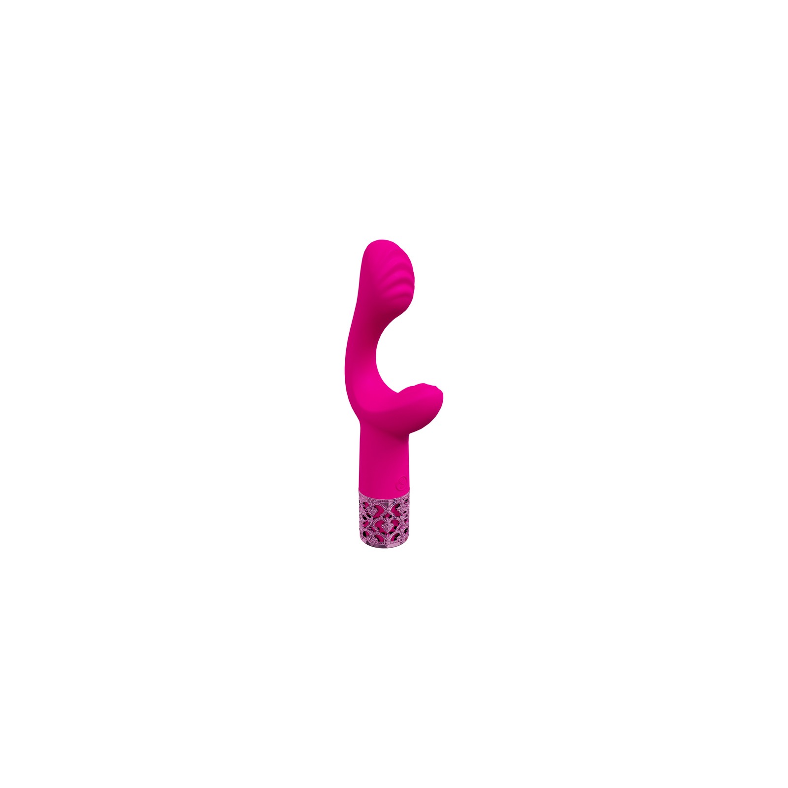 Royal Gems Majestic Silicone Rechargeable Vibrator Pink