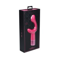 Royal Gems Majestic Silicone Rechargeable Vibrator Pink