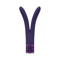 Royal Gems Dueling Queens Vibrator Purple