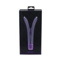 Royal Gems Dueling Queens Vibrador Púrpura