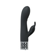 Royal Gems Monarch Silicone Vibrator Black