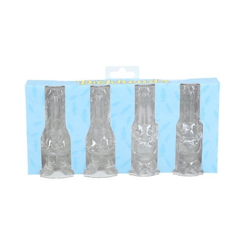 Dickheads Couples Tall Shot Glass Set