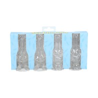 Dickheads Couples Tall Shot Glass Set