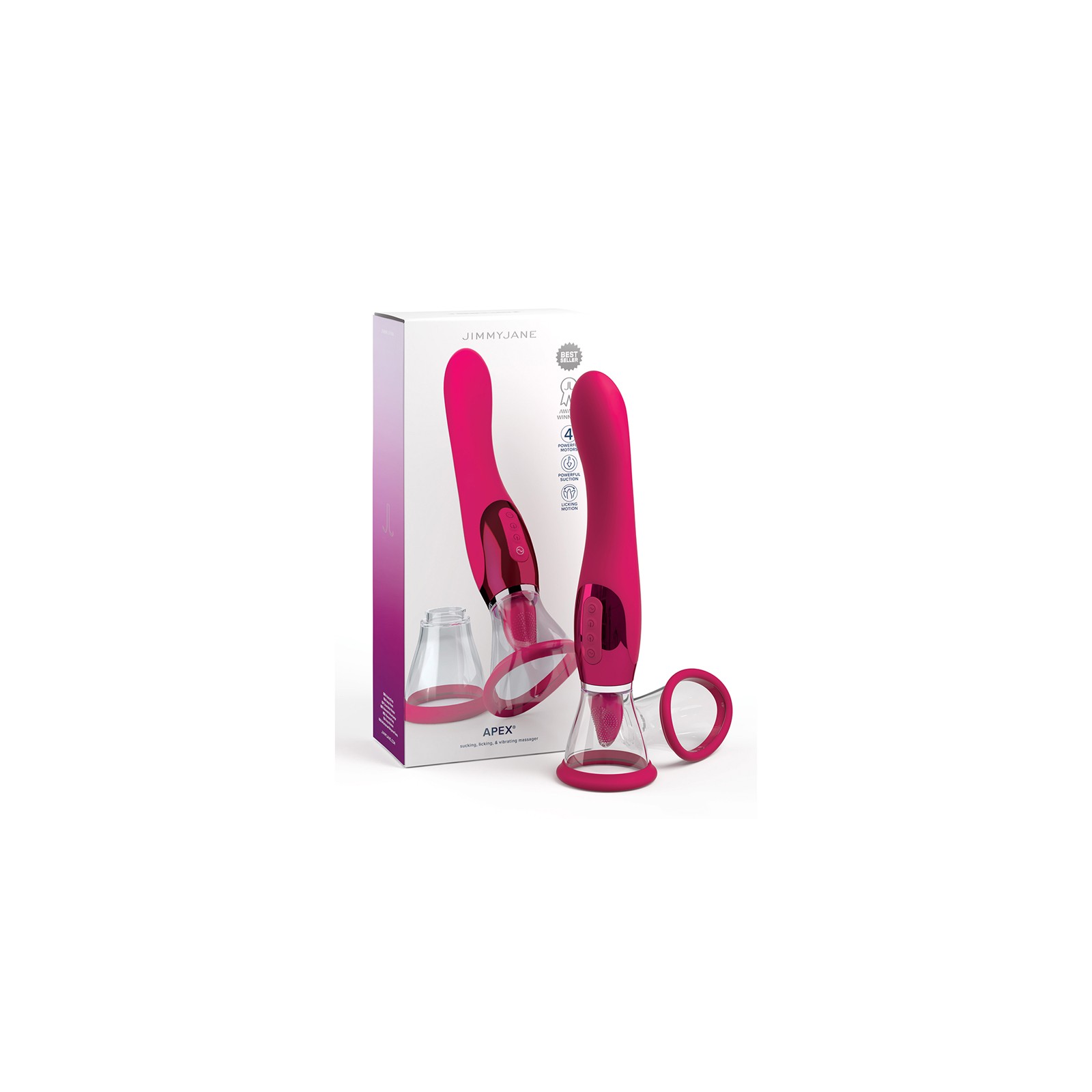 Jimmyjane Apex Vibrator with Multiple Modes