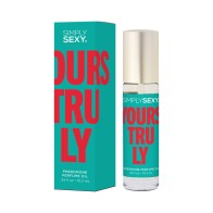 Simply Sexy Aceite Perfume Pheromone Roll-On Yours Truly