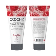 Coochy Berry Bliss Shave Cream - 0.5 oz Refreshing Formula