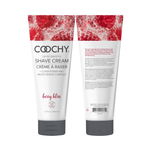 Coochy Berry Bliss Shave Cream 7.2 oz - Smooth Skin