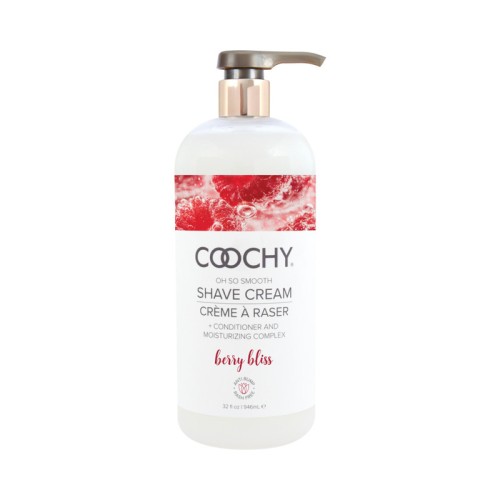 Crema de Afeitar Coochy Berry Bliss 32 oz.