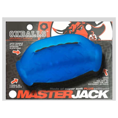 OxBalls Masterjack Doble Penetración Jo Hielo Azul