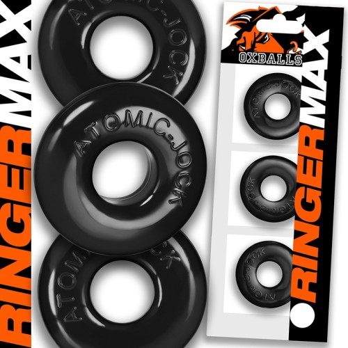 OxBalls Ringer Max - Paquete de 3 Anillos de Placer