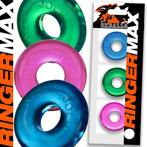 OxBalls Ringer Max 3-Pack Neón