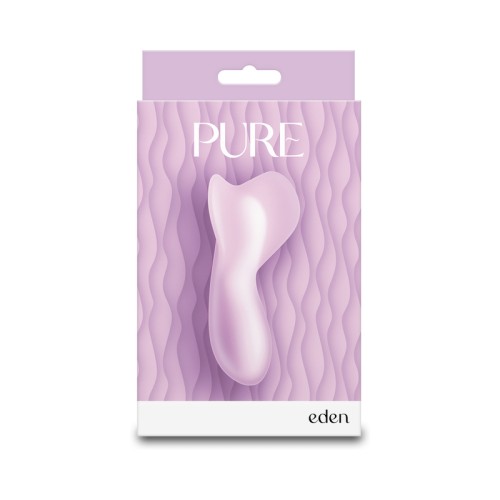 Vibrador Pebble Pure Eden Púrpura