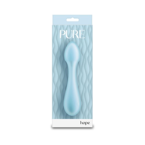 Pure Hope Blue Vibrating Wand for Pleasure