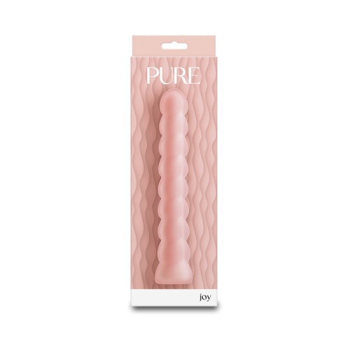 Vibrador Texturizado Pure Joy Durazno