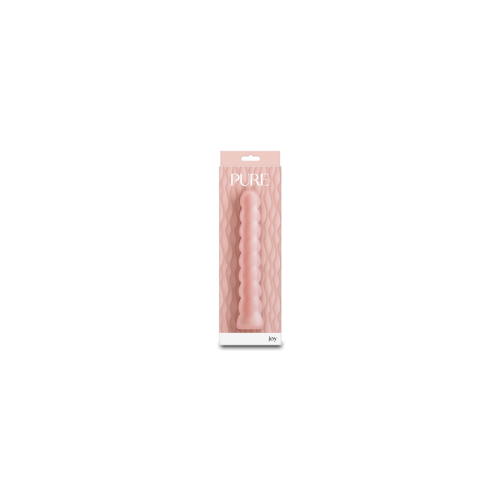 Pure Joy Textured Vibrator Peach