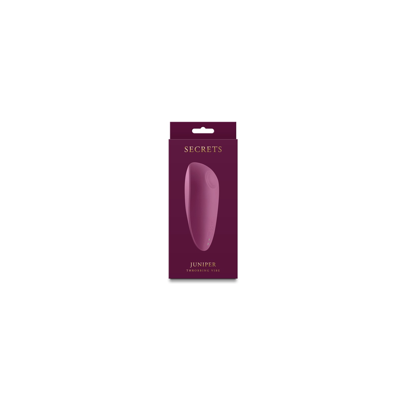 Secrets Juniper Throbbing Vibe Ruby - Powerful Handheld Vibrator