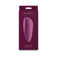 Secrets Juniper Vibrador Palpitante Ruby - Potente Vibrador Manual