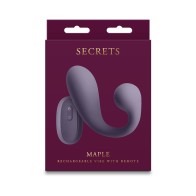 Secrets Maple Vibe Insertable Calentable con Control Remoto Gris