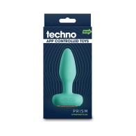 Plug Anal Vibrante Controlado por App Techno Prism