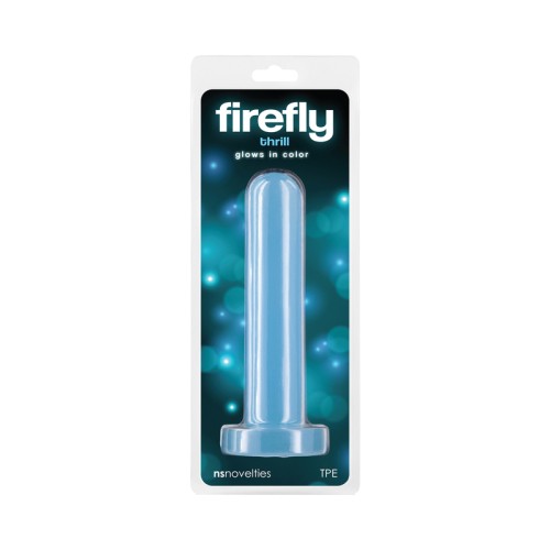 Dildo Brillante Glow-in-the-Dark Firefly Thrill Azul