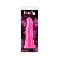 Firefly Nymph Glow-in-the-Dark Dildo Pink - Fun and Bright