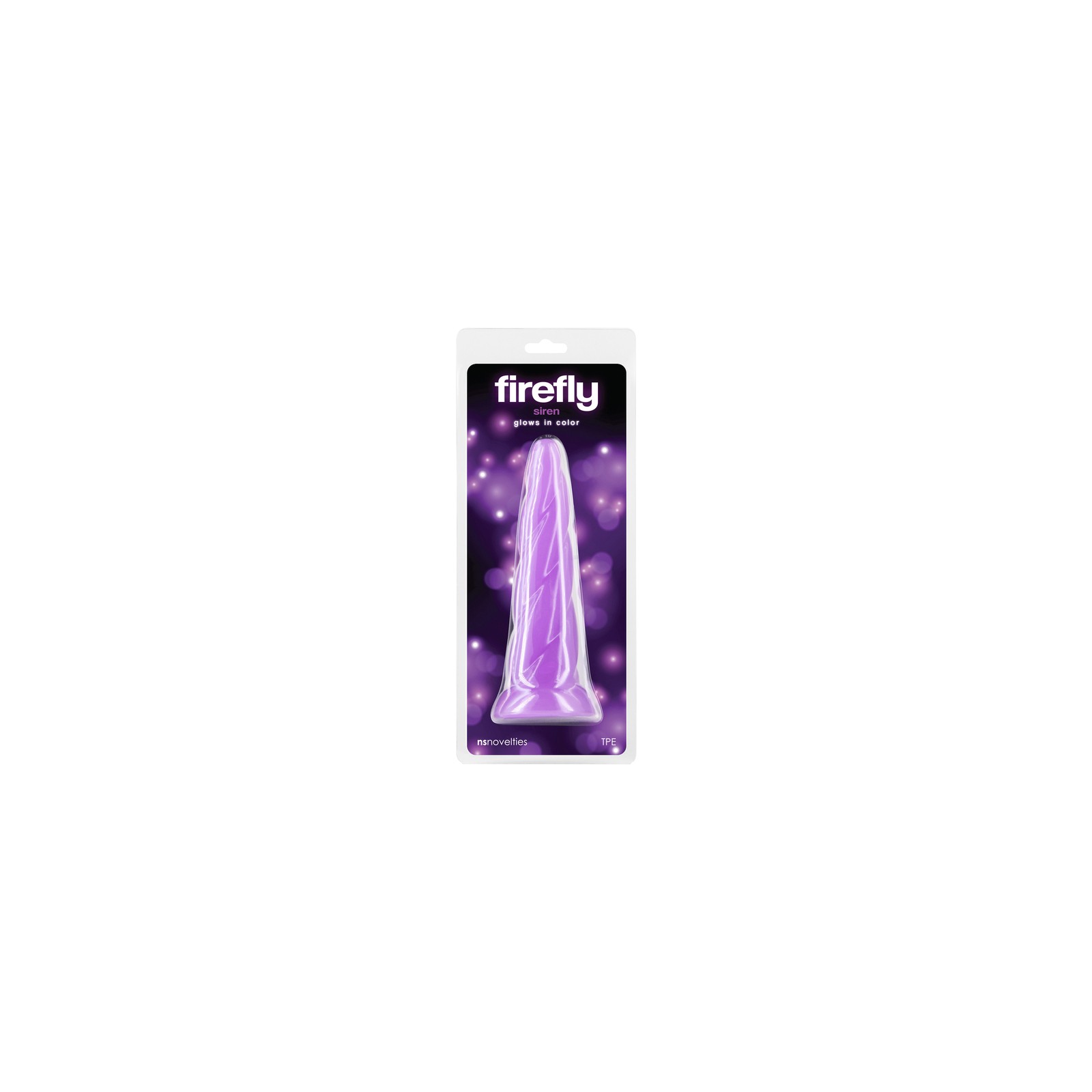 Dildo Fosforescente Firefly Siren Morado