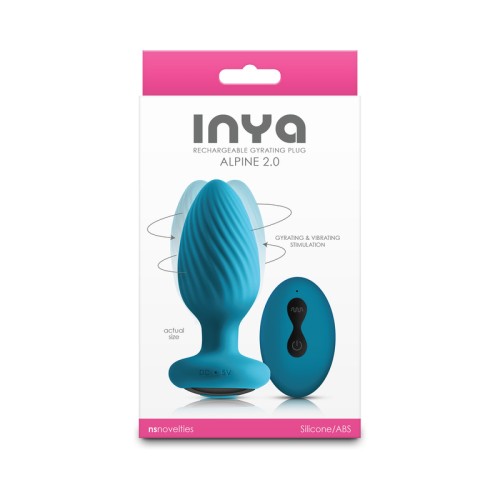 INYA Alpine 2.0 Gyrating Vibrating Plug with Remote Control