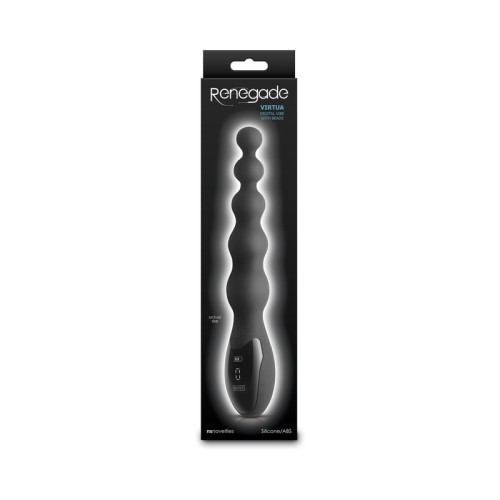 Renegade Virtua Vibrador Digital con Perlas