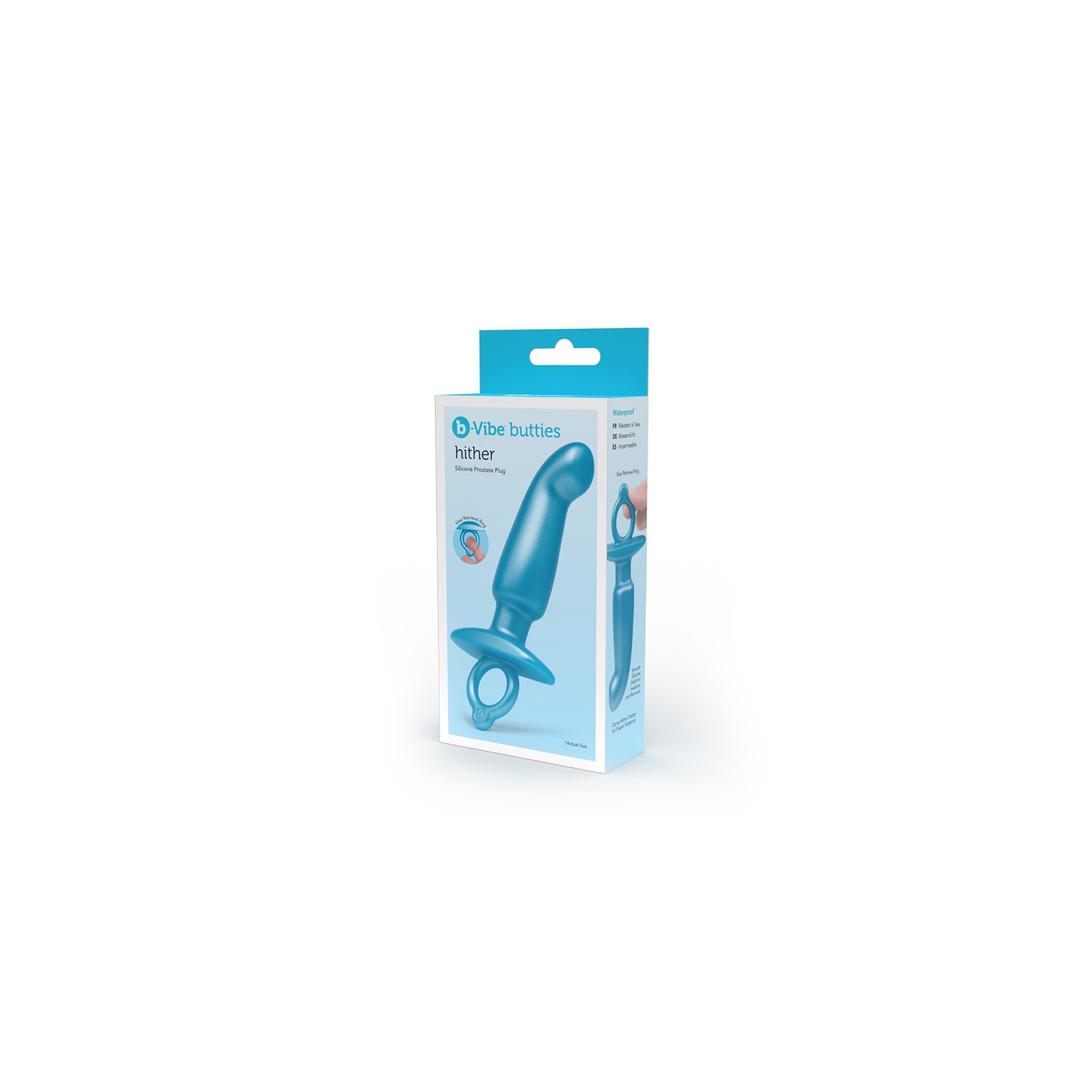 b-Vibe Butties Hither Silicone Prostate Plug