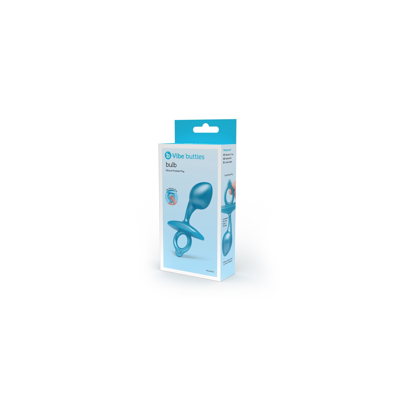 b-Vibe Butties Bulbo Silicona Plug Prostático