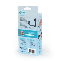 b-Vibe Butties Ringer Anillo C & Plug Prostático - Doble Sensación