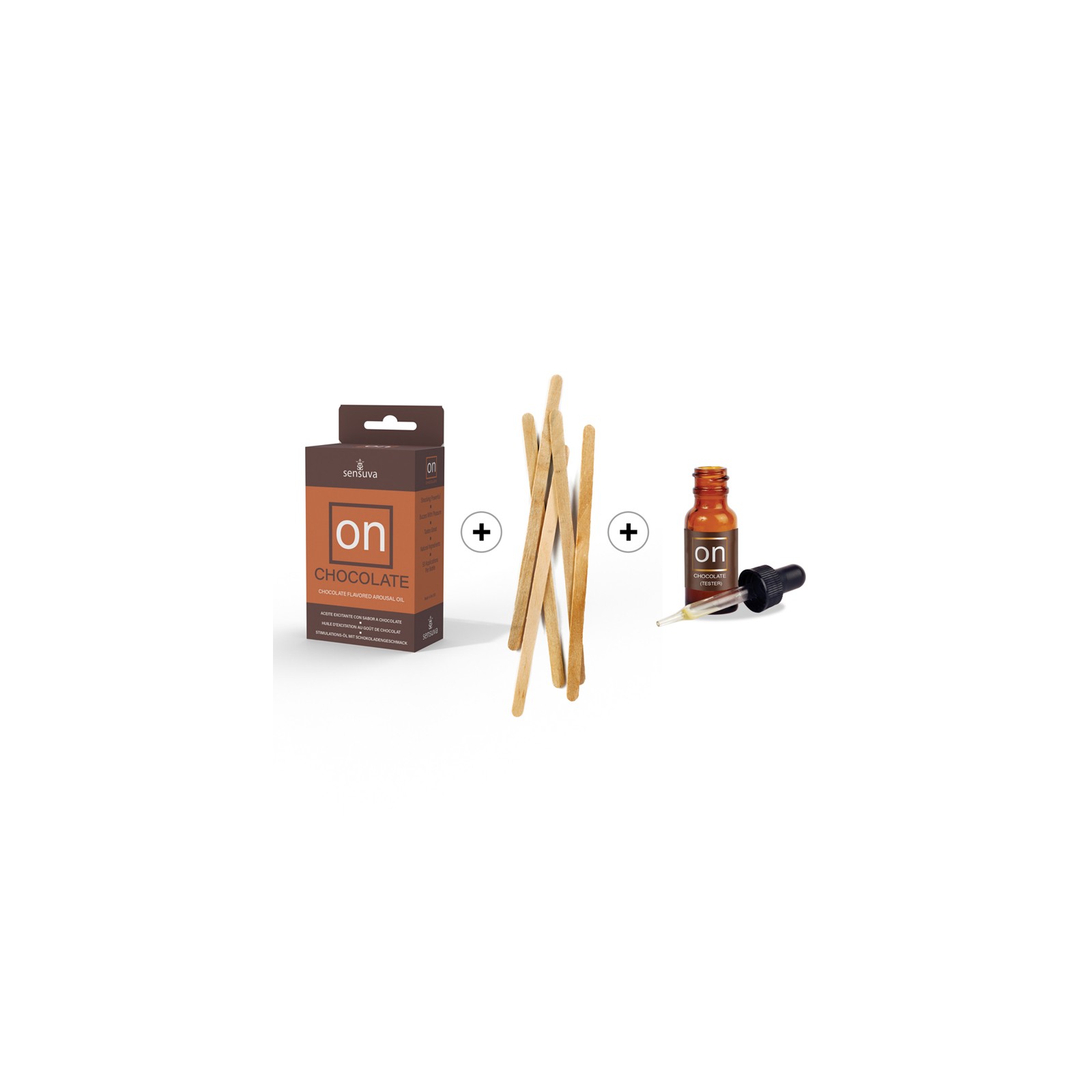 Sensuva ON Chocolate Arousal Oil 12-Piece Kit